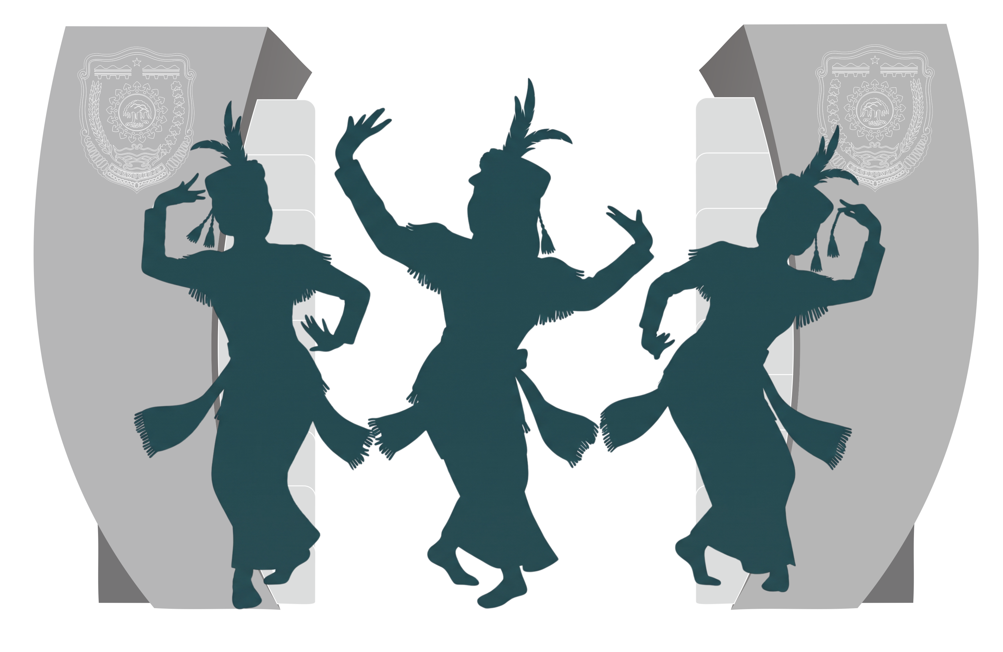 Siluet Penari Dolalak